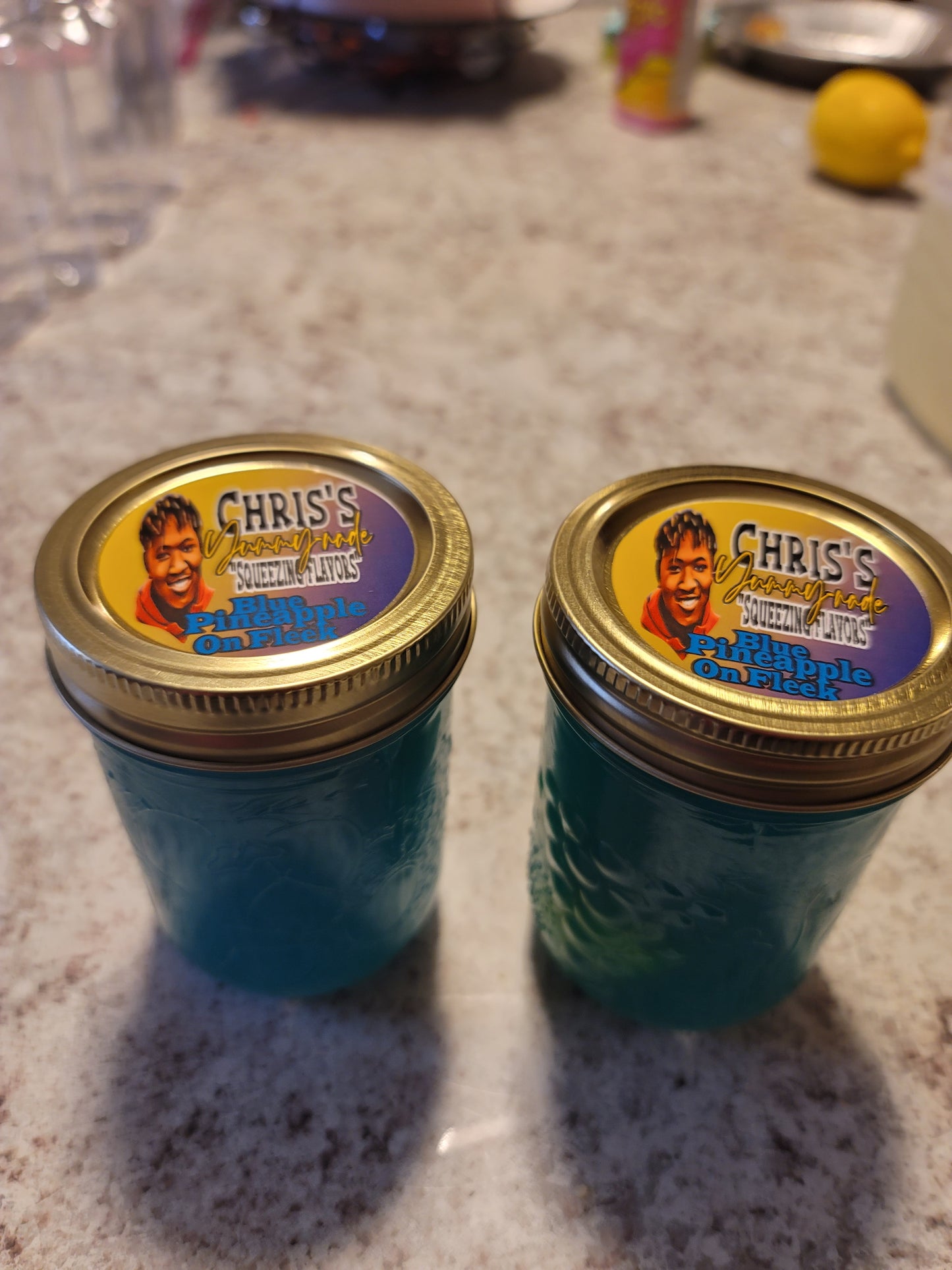 BLUE PINEAPPLE ON FLEEK