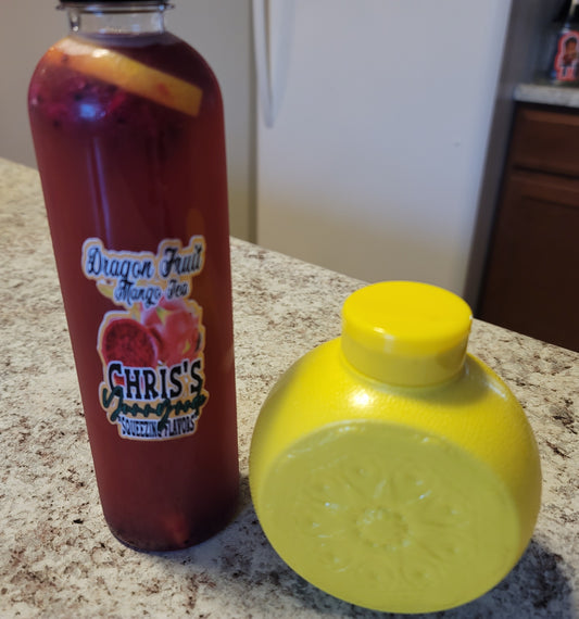 Dragon Fruit Mango Tea